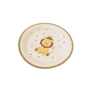 Lot de 6 assiettes - 18 cm - Lion | jourdefete.com Lot de 6 assiettes - 18 cm - Lion | jourdefete.com
