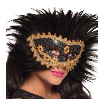 Loup Plumes de Corbeau Loup Plumes de Corbeau