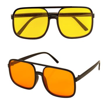 Lunettes hip-hop rétro à verres colorés pour déguisement funky | jourdefete.com Lunettes hip-hop rétro à verres colorés pour déguisement funky | jourdefete.com