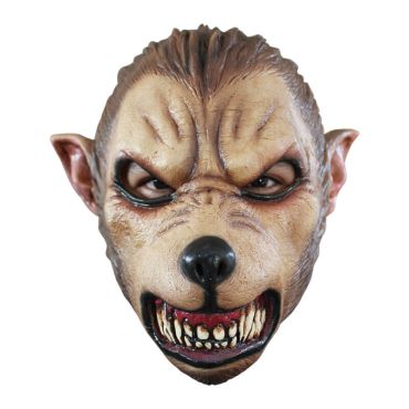 Masque Intégral en Latex de Loup-Garou Mutant Masque Intégral en Latex de Loup-Garou Mutant