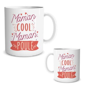 Mug maman cool maman poule | jourdefete.com Mug maman cool maman poule | jourdefete.com