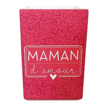 Pot en bois maman d'amour | jourdefete.com Pot en bois maman d'amour | jourdefete.com