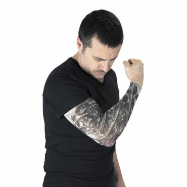 Manche Tatouée Tête de Mort Manche Tatouée Tête de Mort