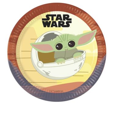 8 assiettes en carton star wars mandalorian™ | jourdefete.com 8 assiettes en carton star wars mandalorian™ | jourdefete.com