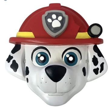 Masque enfant Marcus de la Pat' Patrouille avec casque de pompier rouge | jourdefete.com Masque enfant Marcus de la Pat' Patrouille avec casque de pompier rouge | jourdefete.com
