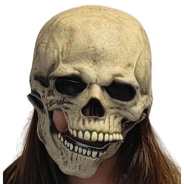 Un terrifiant masque de squelette pour Halloween | jourdefete.com Un terrifiant masque de squelette pour Halloween | jourdefete.com