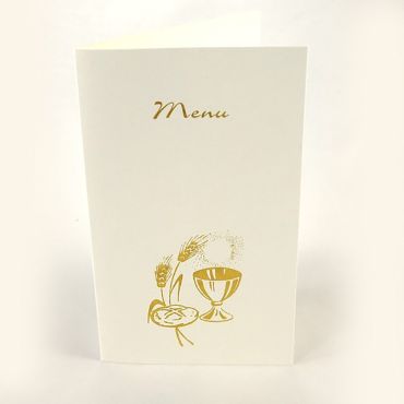 Menu Communion Calice Or Menu Communion Calice Or