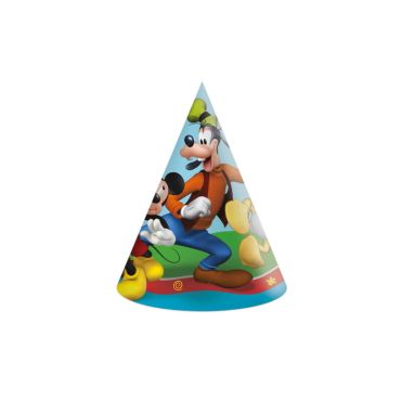 6 chapeaux pointus en carton FSC Mickey 6 chapeaux pointus en carton FSC Mickey