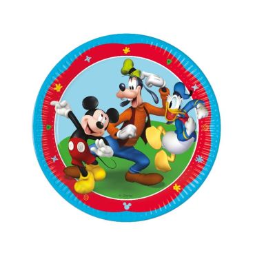 8 assiettes en carton FSC Mickey 8 assiettes en carton FSC Mickey