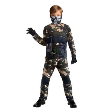 Déguisement militaire pour enfant avec masque et tenue camouflage | jourdefete.com Déguisement militaire pour enfant avec masque et tenue camouflage | jourdefete.com
