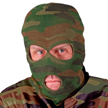 Cagoule militaire camouflage pour déguisement tactique | jourdefete.com Cagoule militaire camouflage pour déguisement tactique | jourdefete.com