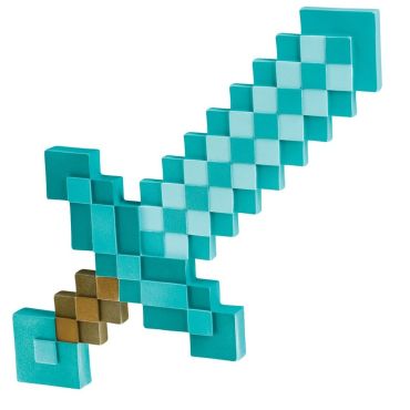 Une épée en diamant pour compléter votre déguisement de Minecraft | jourdefete.com Une épée en diamant pour compléter votre déguisement de Minecraft | jourdefete.com