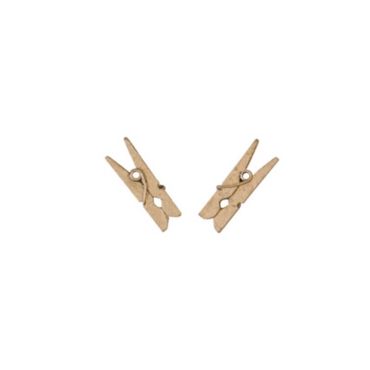 10 Mini Pinces en Bois - Rose Gold | jourdefete.com 10 Mini Pinces en Bois - Rose Gold | jourdefete.com