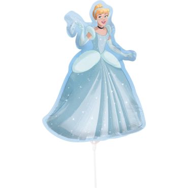 Mini-ballon en aluminium - Cendrillon - 9'' - Princesses Disney™