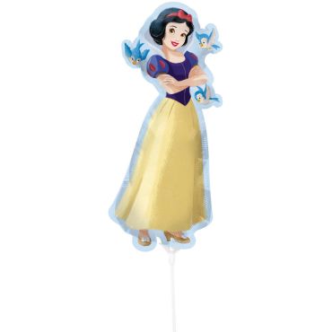 Mini-ballon en aluminium - Blanche-Neige - 9'' - Princesses Disney™ Mini-ballon en aluminium - Blanche-Neige - 9'' - Princesses Disney™