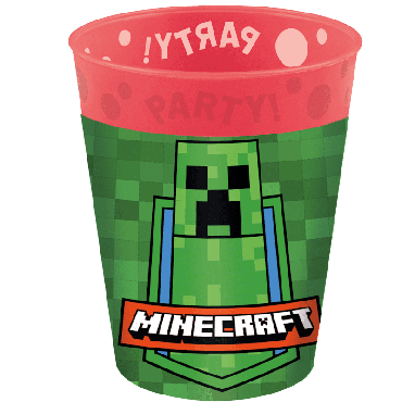 Un magnifique gobelet réutilisable rouge à l'effigie de Minecraft pour l'anniversaire de votre enfant | jourdefete.com Un magnifique gobelet réutilisable rouge à l'effigie de Minecraft pour l'anniversaire de votre enfant | jourdefete.com