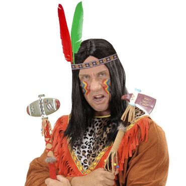 Bandeau d'Indien et ses 2 Plumes Bandeau d'Indien et ses 2 Plumes