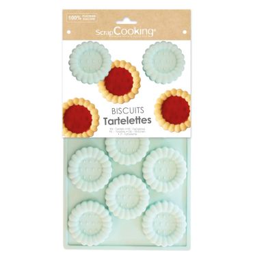 Moule en silicone Tartelettes pour biscuits et mini tartes maison | jourdefete.com Moule en silicone Tartelettes pour biscuits et mini tartes maison | jourdefete.com