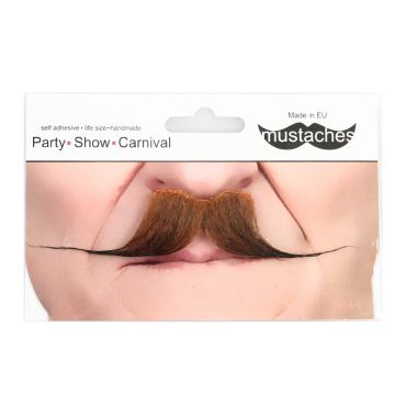 Moustache "Dandy" - Roux Moustache "Dandy" - Roux