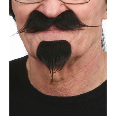 Moustache et Barbichette Noires Moustache et Barbichette Noires