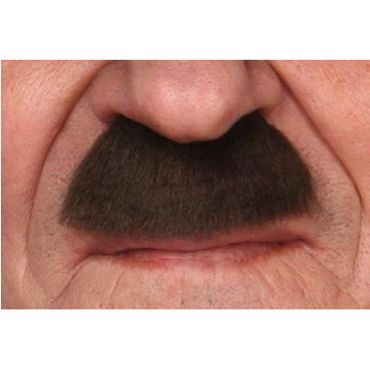 Moustache "Chaplin" - Brun