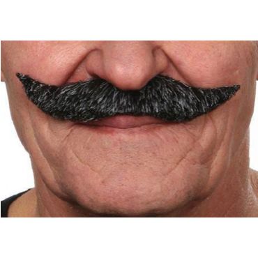 Moustache "Parisien" - Poivre et Sel Moustache "Parisien" - Poivre et Sel