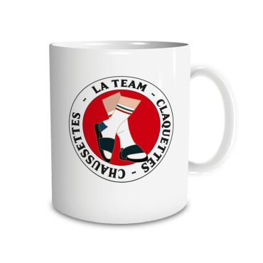 Mug "La Team Claquettes Chaussettes" - Collection Claquettes Chaussettes | jourdefete.com Mug "La Team Claquettes Chaussettes" - Collection Claquettes Chaussettes | jourdefete.com