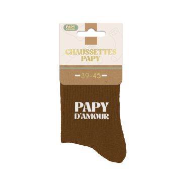 Chaussettes avec inscription pour la fête des grands-pères | jourdefete.com