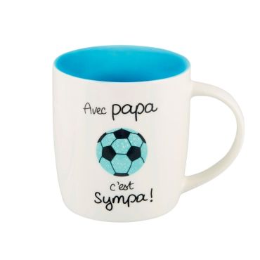 Mug "Avec Papa" - Derrière La Porte Mug "Avec Papa" - Derrière La Porte