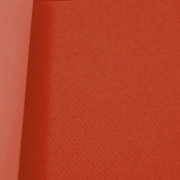 Nappe en voie sèche de couleur terracotta et de 10 mètres