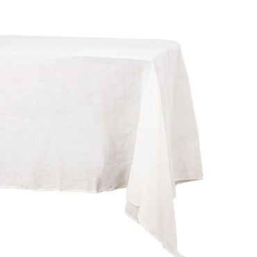 Une sublime nappe blanche avec effet de lin pour la table de votre événement | jourdefete.com Une sublime nappe blanche avec effet de lin pour la table de votre événement | jourdefete.com