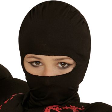 Cagoule noire pour déguisement ninja enfant | jourdefete.com Cagoule noire pour déguisement ninja enfant | jourdefete.com