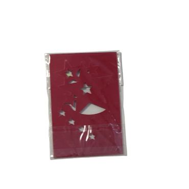 6 marque-places en forme d'étoile - 12 x 8 cm - Noël | jourdefete.com 6 marque-places en forme d'étoile - 12 x 8 cm - Noël | jourdefete.com