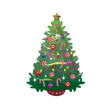 ballon supershape de Noël sapin vert de 91 cm | jourdefete.com ballon supershape de Noël sapin vert de 91 cm | jourdefete.com