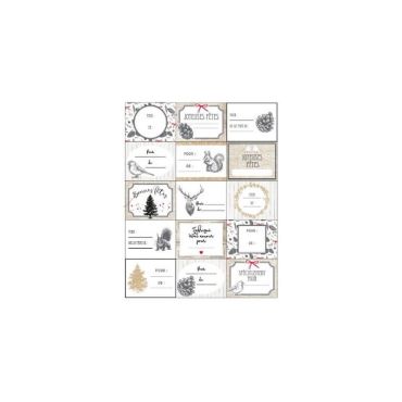15 étiquettes autocollantes de Noël sur le thème Nature | jourdefete.com 15 étiquettes autocollantes de Noël sur le thème Nature | jourdefete.com