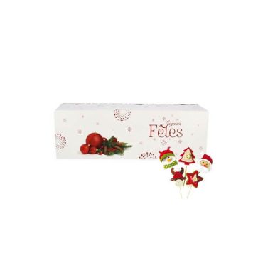 kit emballage et décors de bûche de Noël | jourdefete.com