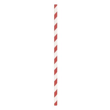 10 pailles en papier à rayures blanches et rouges | jourdefete.com 10 pailles en papier à rayures blanches et rouges | jourdefete.com