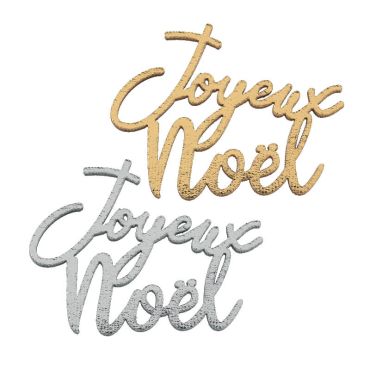10 confettis de table joyeux noël or et argent | jourdefete.com 10 confettis de table joyeux noël or et argent | jourdefete.com