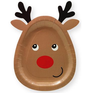 assiette en forme de renne pour noel | jourdefete.com assiette en forme de renne pour noel | jourdefete.com
