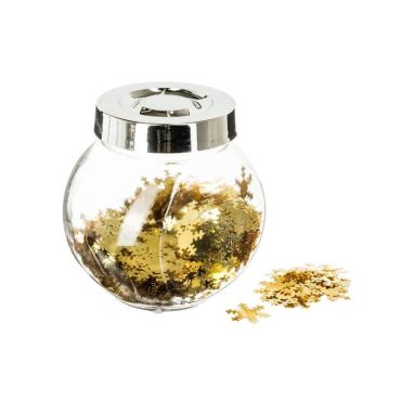 confettis de table de Noël dorés et brillants modèle aléatoire | jourdefete.com confettis de table de Noël dorés et brillants modèle aléatoire | jourdefete.com