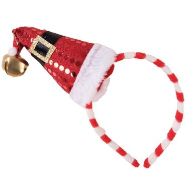 serre-tête chapeau de noël | jourdefete.com serre-tête chapeau de noël | jourdefete.com
