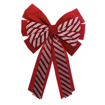 nœud rayé rouge blanc | jourdefete.com nœud rayé rouge blanc | jourdefete.com