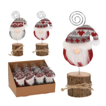 porte nom pere noel sur rondin de bois | jourdefete.com porte nom pere noel sur rondin de bois | jourdefete.com