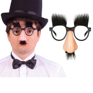 Lunettes nez moustache pour déguisement humoristique de Groucho | jourdefete.com Lunettes nez moustache pour déguisement humoristique de Groucho | jourdefete.com