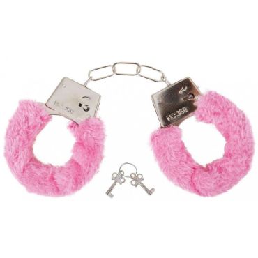 Menottes en fourrure rose avec clés incluses | jourdefete.com Menottes en fourrure rose avec clés incluses | jourdefete.com