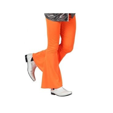 Pantalon Disco Orange pour Homme - Taille au Choix Pantalon Disco Orange pour Homme - Taille au Choix