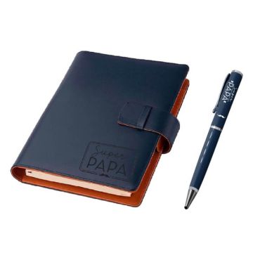 Coffret Bloc Notes et Stylo " Super Papa " Coffret Bloc Notes et Stylo " Super Papa "