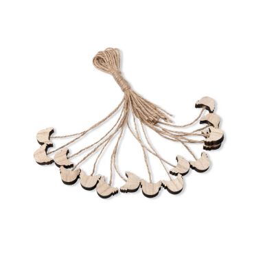 16 cocottes en bois avec ficelle | jourdefete.com 16 cocottes en bois avec ficelle | jourdefete.com