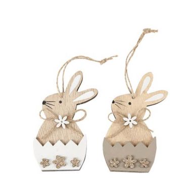 De jolies lapins à suspendre dans votre salle de Pâques | jourdefete.com De jolies lapins à suspendre dans votre salle de Pâques | jourdefete.com