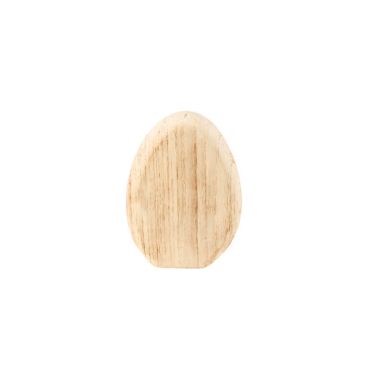 Œuf en bois de 15 cm | jourdefete.com Œuf en bois de 15 cm | jourdefete.com